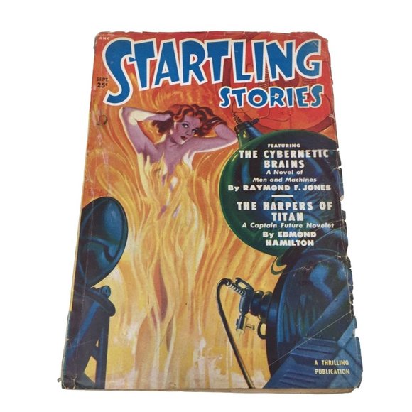 Vintage Collectible "Startling Stories" Sept. 1950 Pulp Fiction Magazine - Picture 1 of 14
